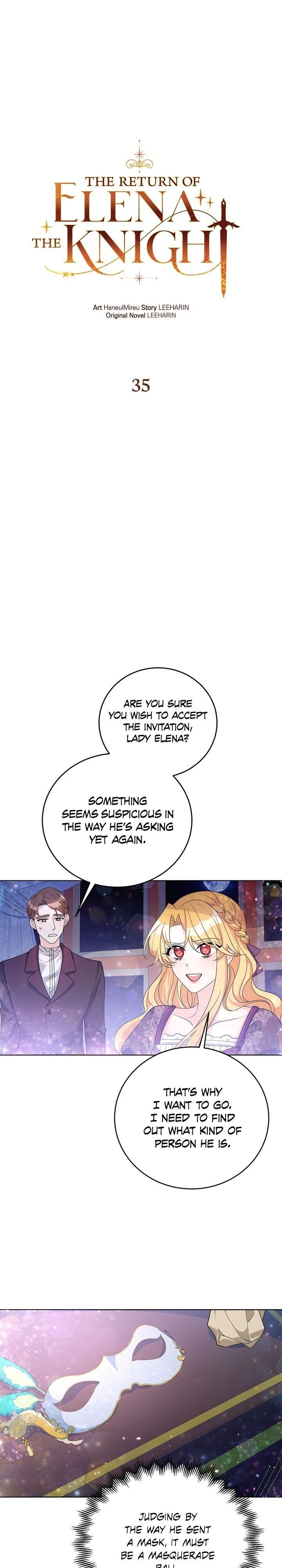 Return of the Female Knight chapter 35 - page 1
