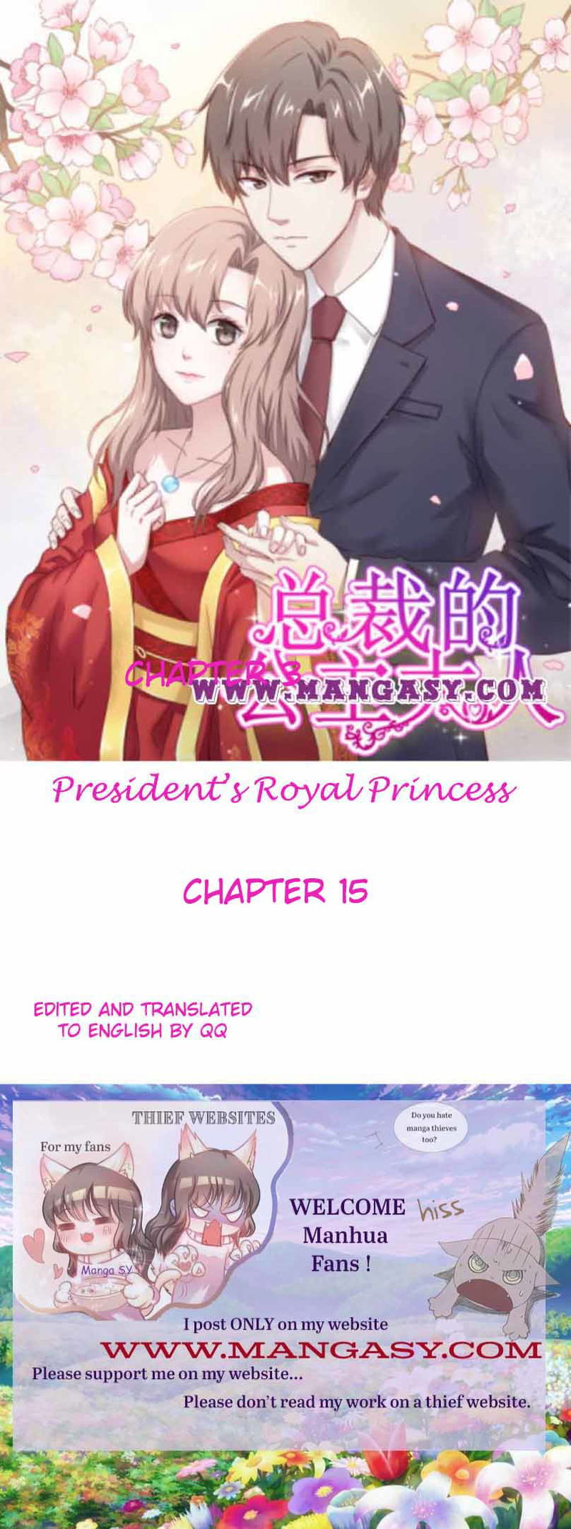 President’s Royal Princess Chapter 15 - page 1