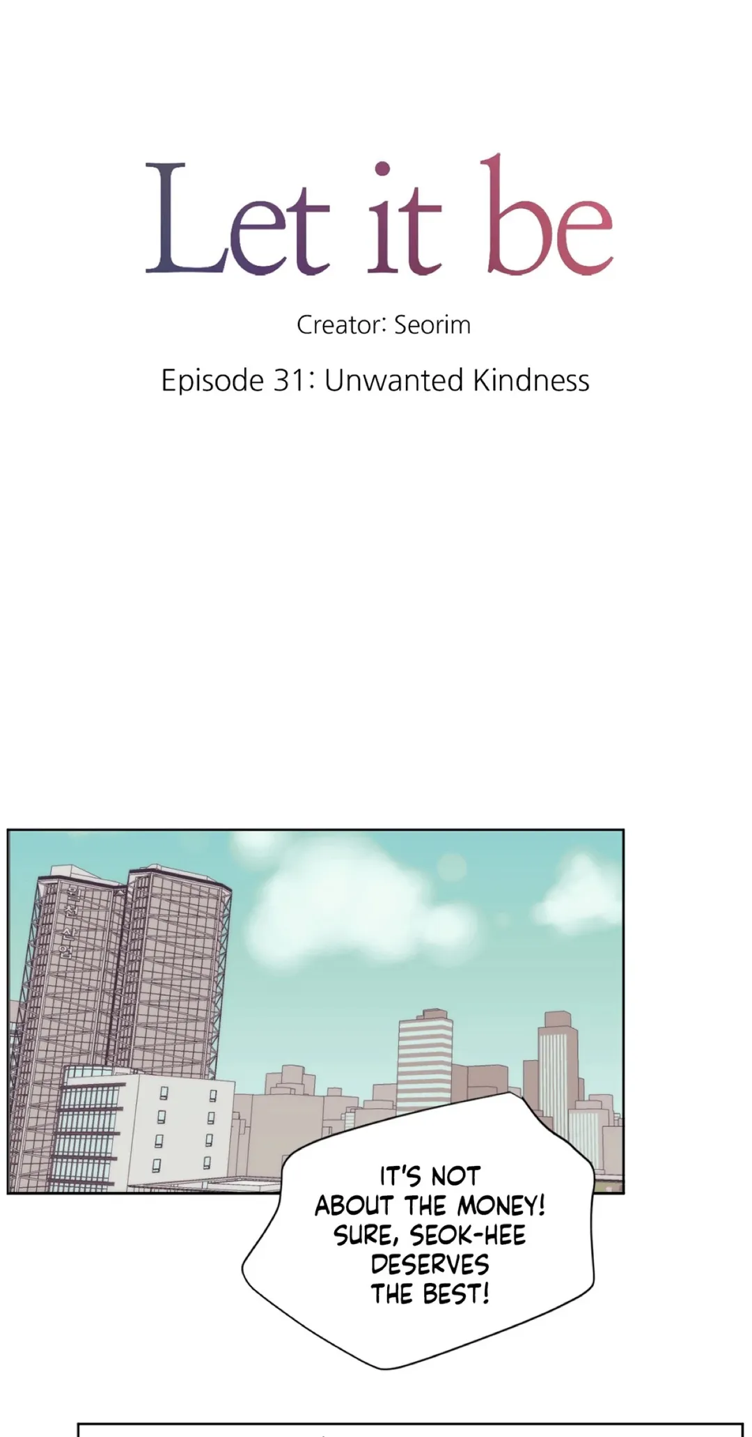 Let It Be Chapter 31 - page 10
