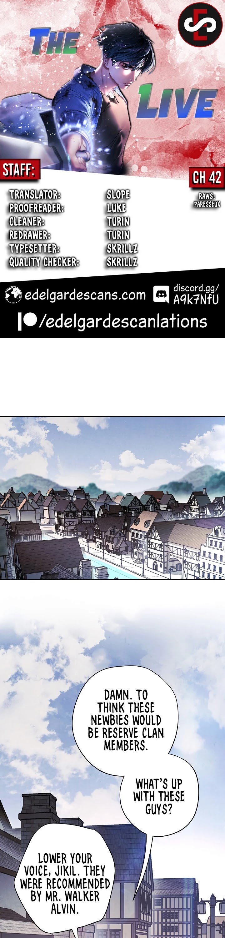 The Live chapter 42 - page 1
