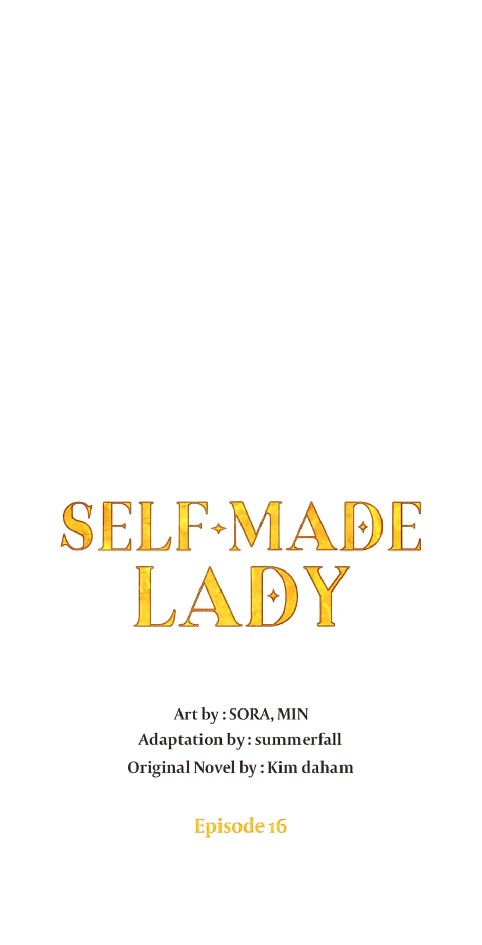Self-Made Lady Chapter 16 - page 1