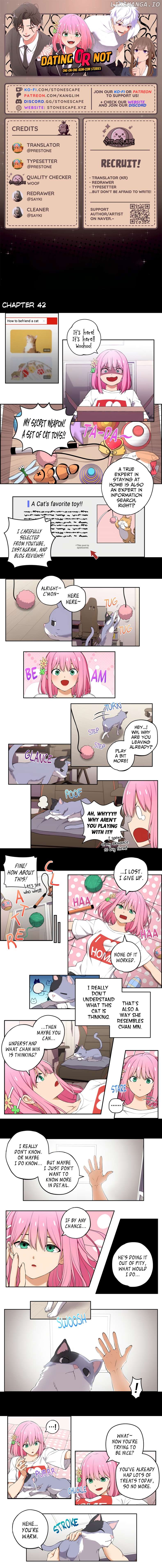 We Are Not Dating!! Chapter 42 - page 1