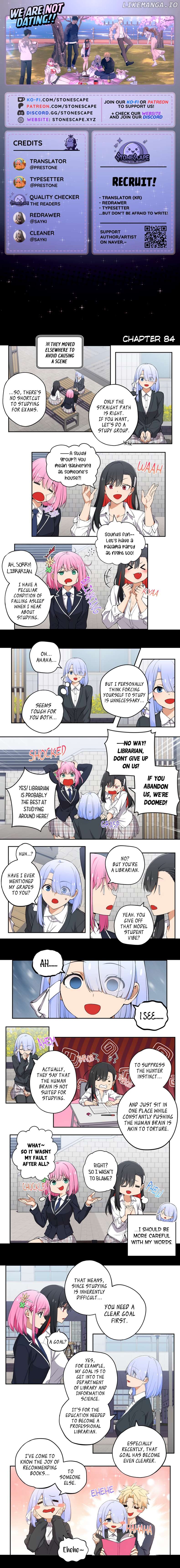 We Are Not Dating!! Chapter 84 - page 1