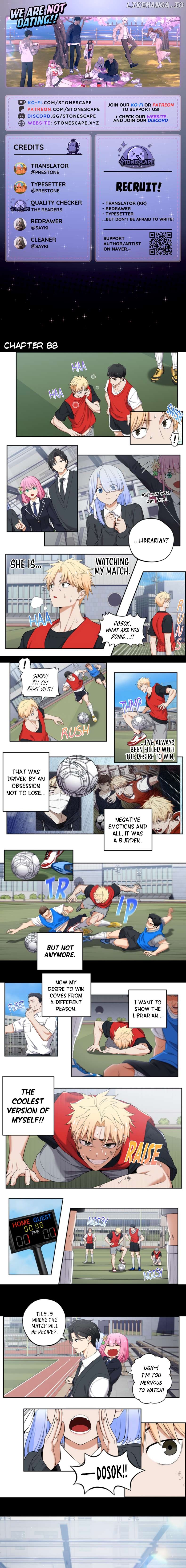 We Are Not Dating!! Chapter 88 - page 1