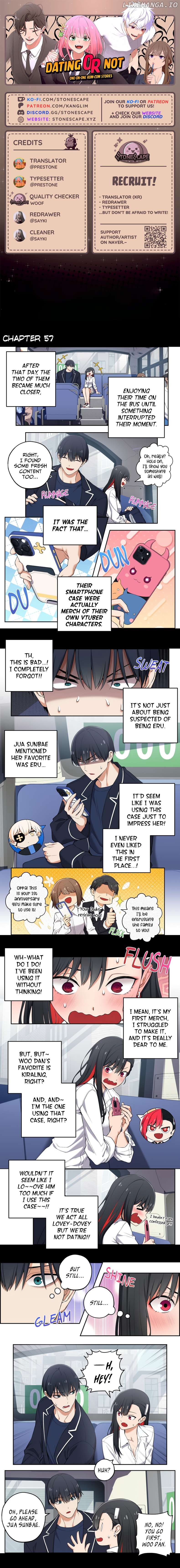 We Are Not Dating!! Chapter 58 - page 1