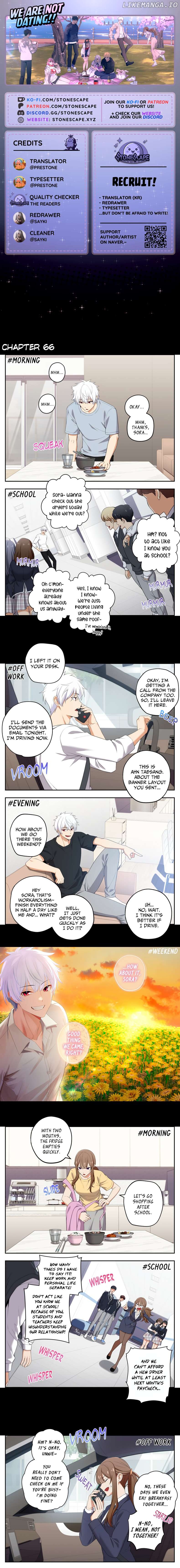 We Are Not Dating!! Chapter 66 - page 1