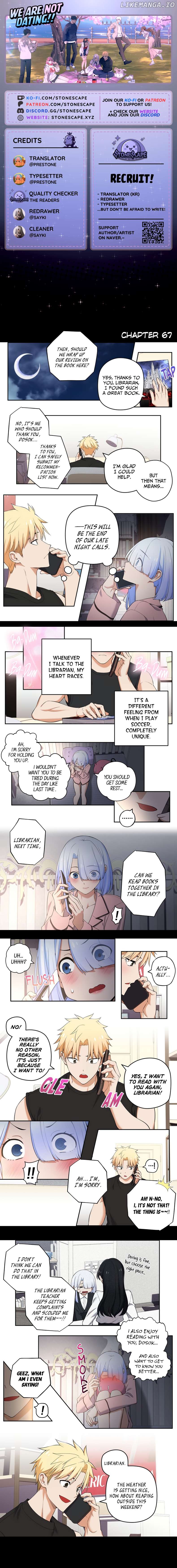 We Are Not Dating!! Chapter 67 - page 1