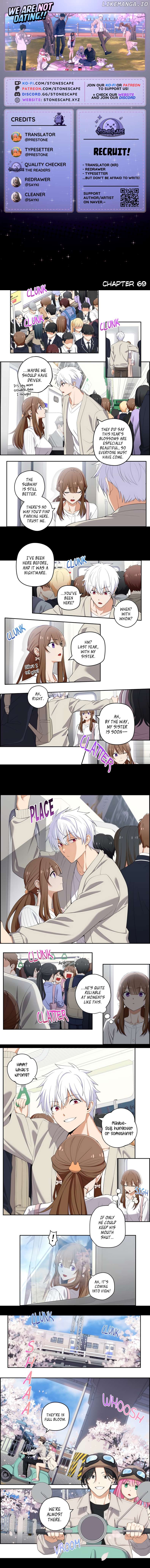 We Are Not Dating!! Chapter 69 - page 1