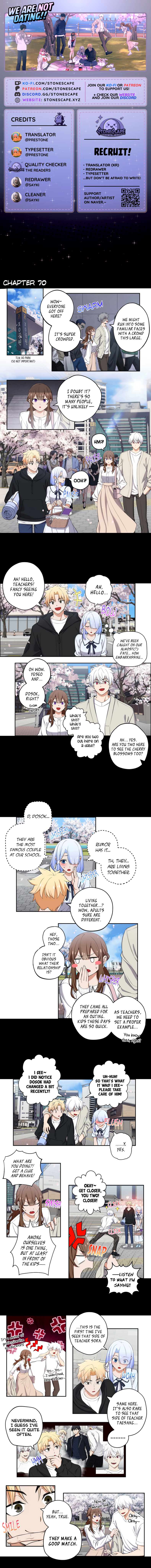 We Are Not Dating!! Chapter 70 - page 1