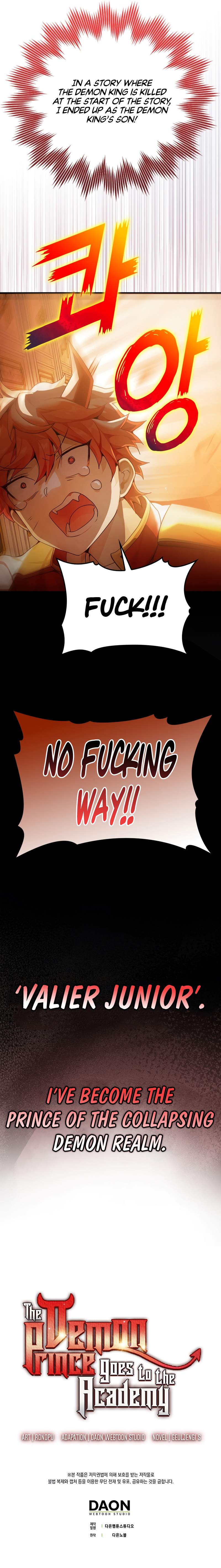 The Demon Prince goes to the Academy Chapter 1 - page 18