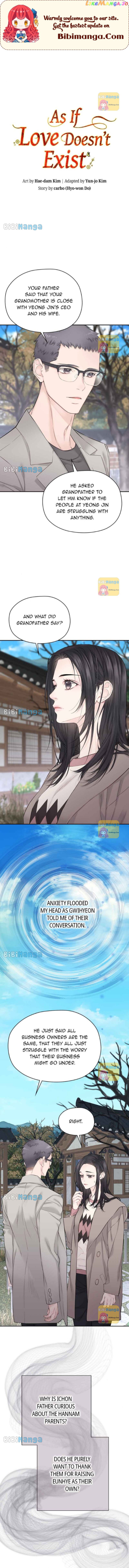 As If Love Doesn’t Exist Chapter 8 - page 1