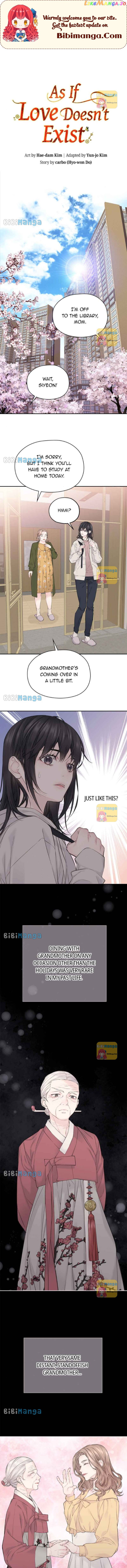 As If Love Doesn’t Exist Chapter 10 - page 1