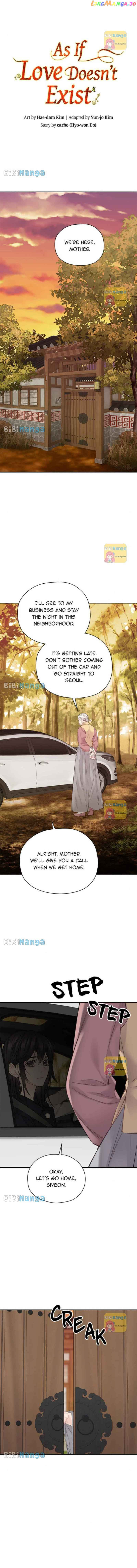 As If Love Doesn’t Exist Chapter 11 - page 1