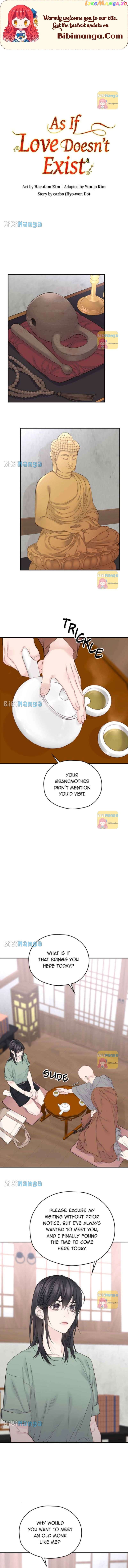 As If Love Doesn’t Exist Chapter 13 - page 1
