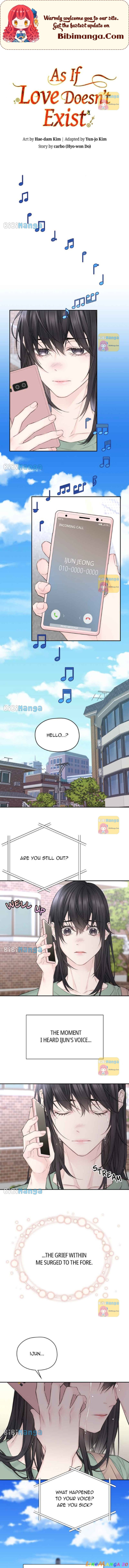 As If Love Doesn’t Exist Chapter 14 - page 1