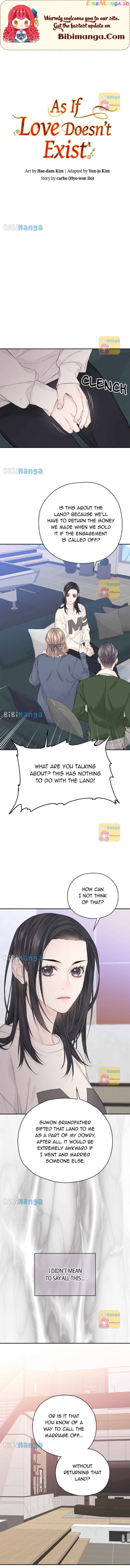 As If Love Doesn’t Exist Chapter 16 - page 1