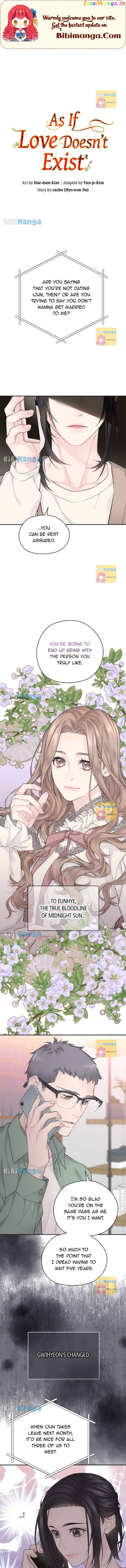 As If Love Doesn’t Exist Chapter 21 - page 1