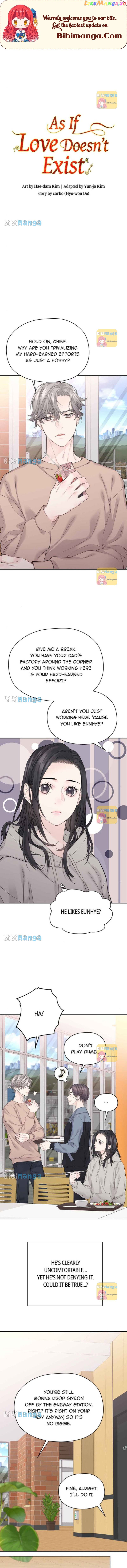 As If Love Doesn’t Exist Chapter 22 - page 1