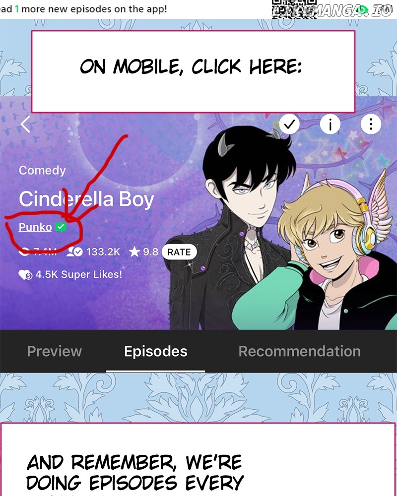 Cinderella Boy Chapter 61 - page 239