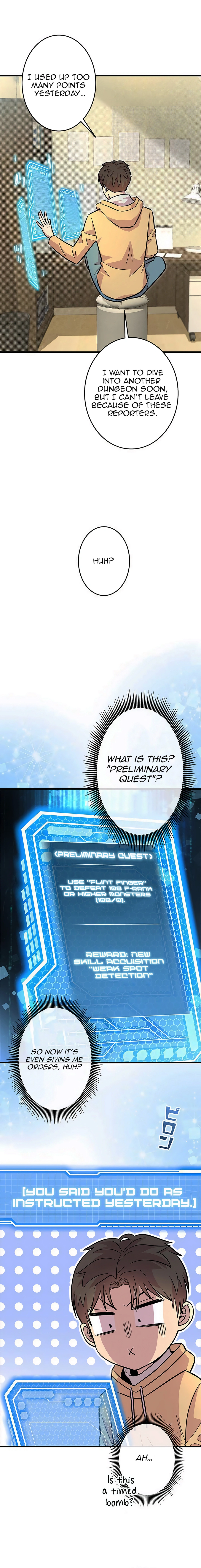 Even with a Mana stat of 0.06, I'll become the strongest with just my skill Chapter 8 - page 13