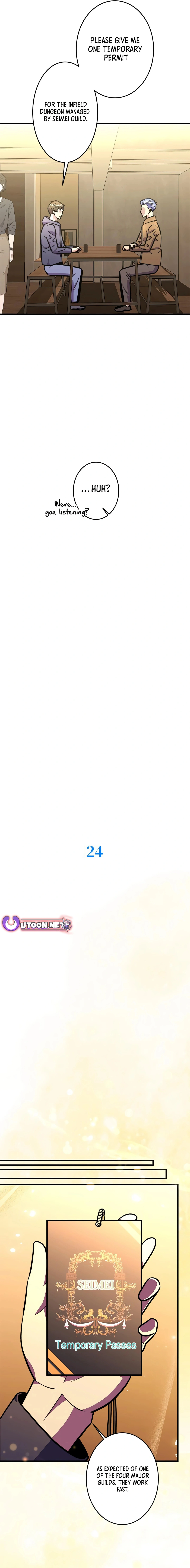 Even with a Mana stat of 0.06, I'll become the strongest with just my skill Chapter 24 - page 8