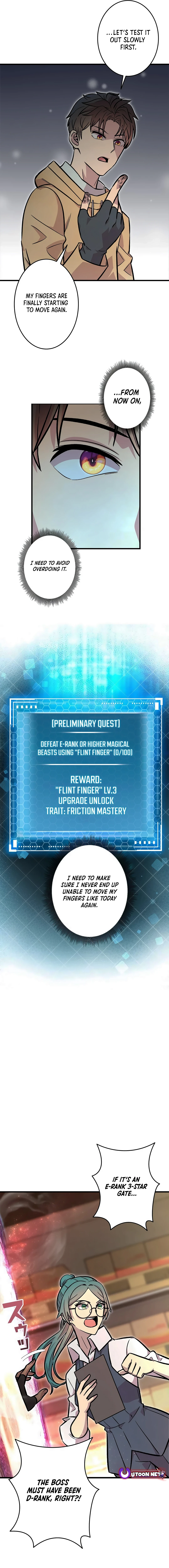 Even with a Mana stat of 0.06, I'll become the strongest with just my skill Chapter 10 - page 3