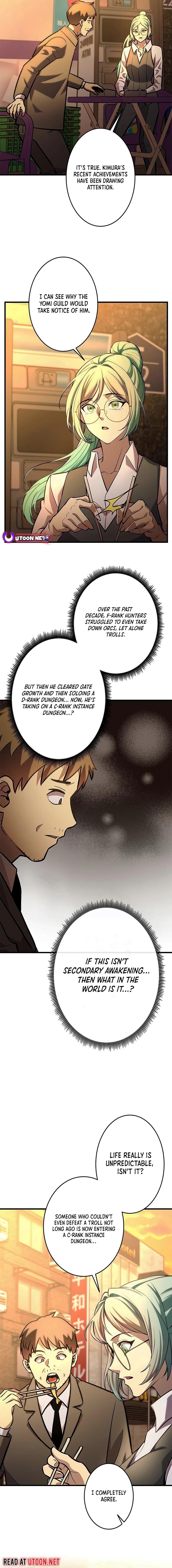 Even with a Mana stat of 0.06, I'll become the strongest with just my skill Chapter 21 - page 7