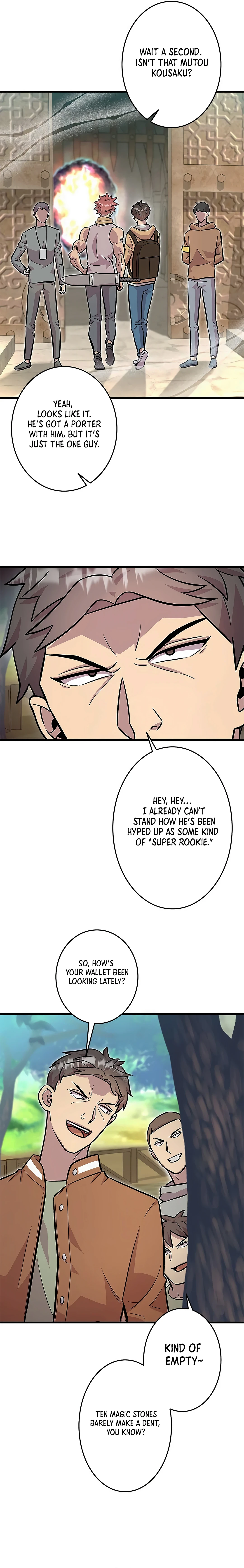 Even with a Mana stat of 0.06, I'll become the strongest with just my skill Chapter 11 - page 3