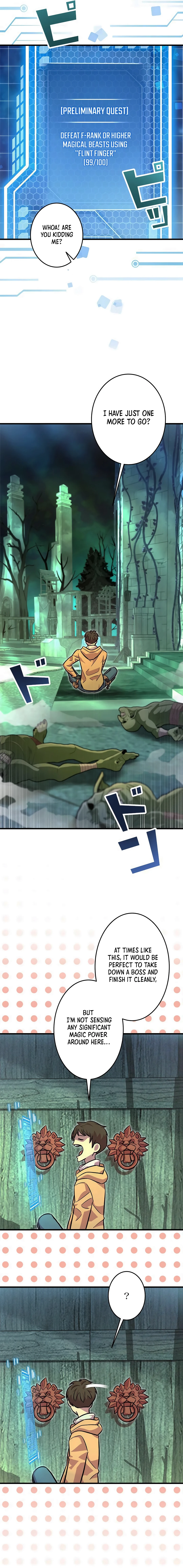 Even with a Mana stat of 0.06, I'll become the strongest with just my skill Chapter 9 - page 7