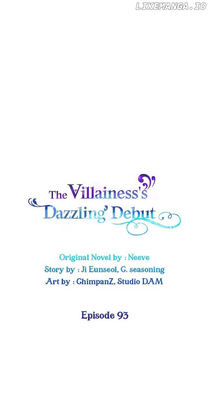 The Villainess's Dazzling Debut Chapter 93 - page 1