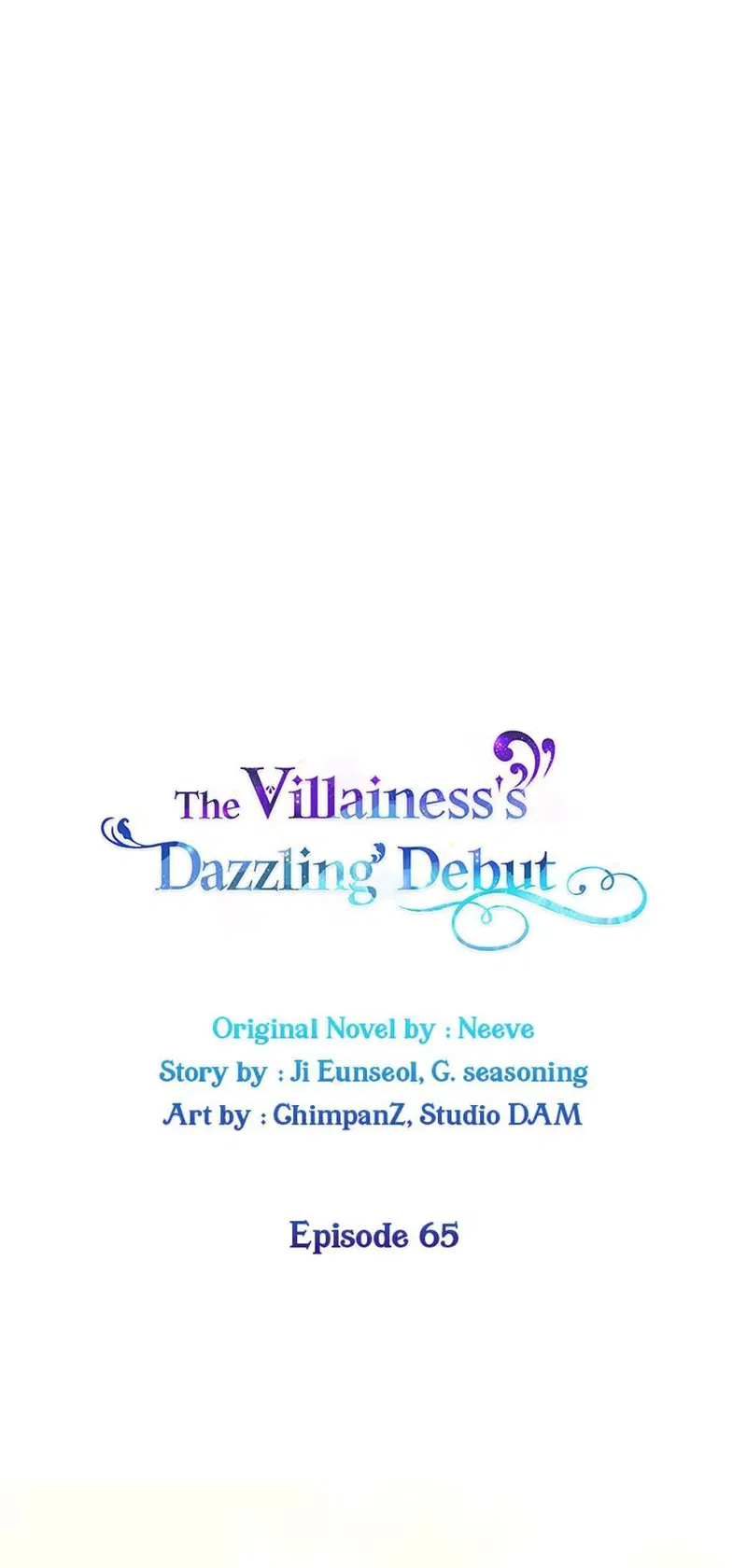 The Villainess's Dazzling Debut Chapter 65 - page 1