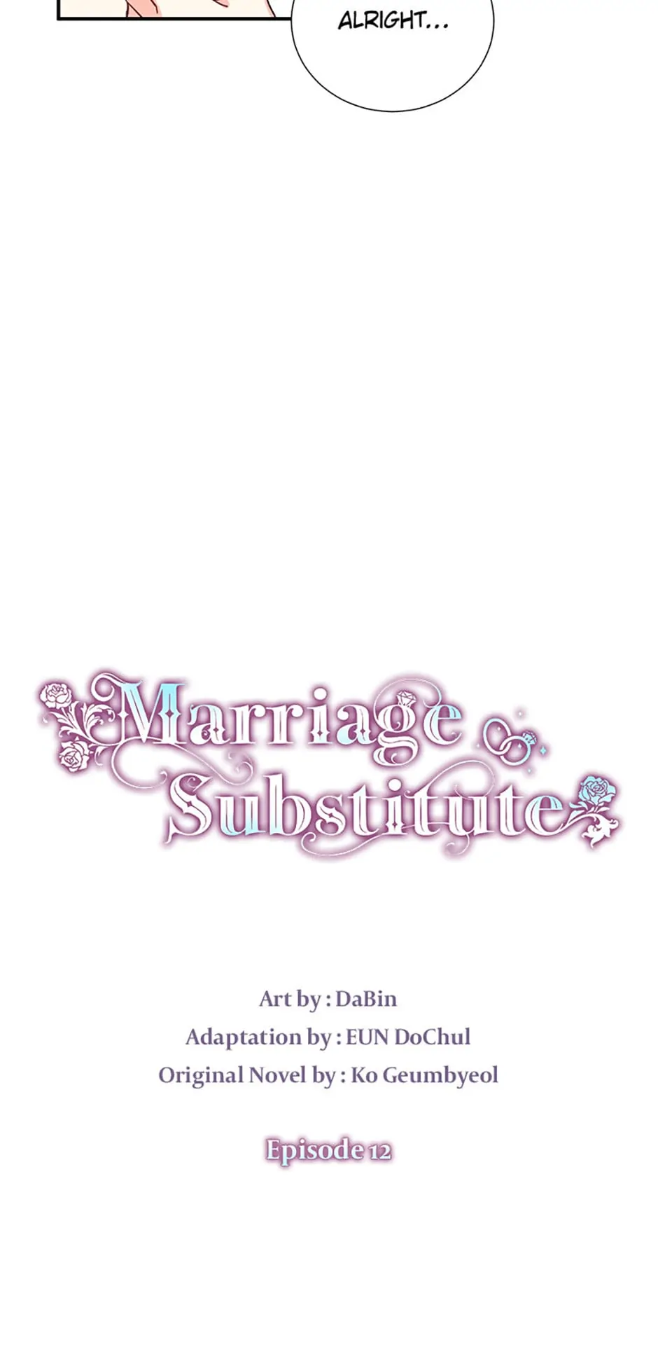 Marriage Substitute Chapter 12 - page 57