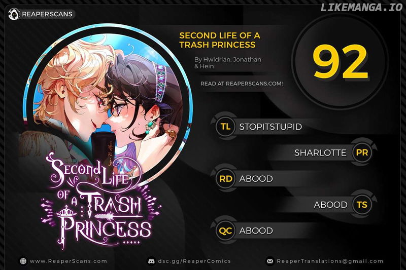 Second Life of a Trash Princess Chapter 92 - page 1
