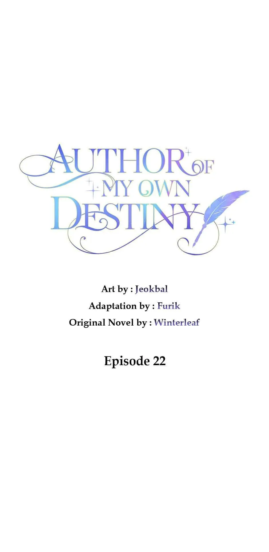 Author of My Own Destiny Chapter 22 - page 8