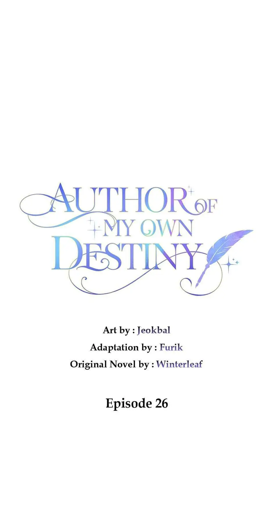 Author of My Own Destiny Chapter 26 - page 5