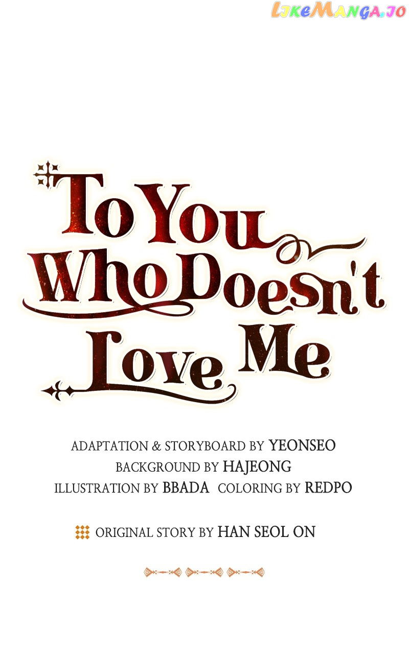 To You Who Never Loved Me Chapter 62 - page 28