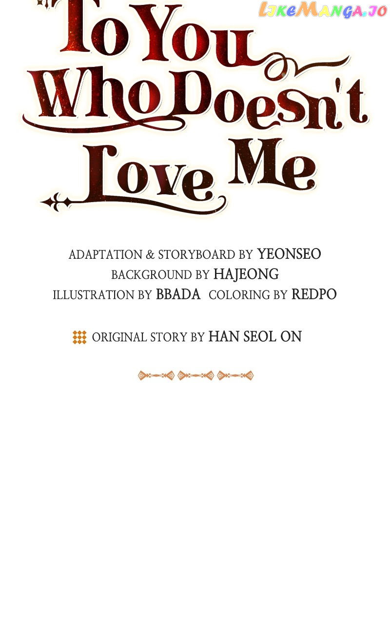 To You Who Never Loved Me Chapter 55 - page 27