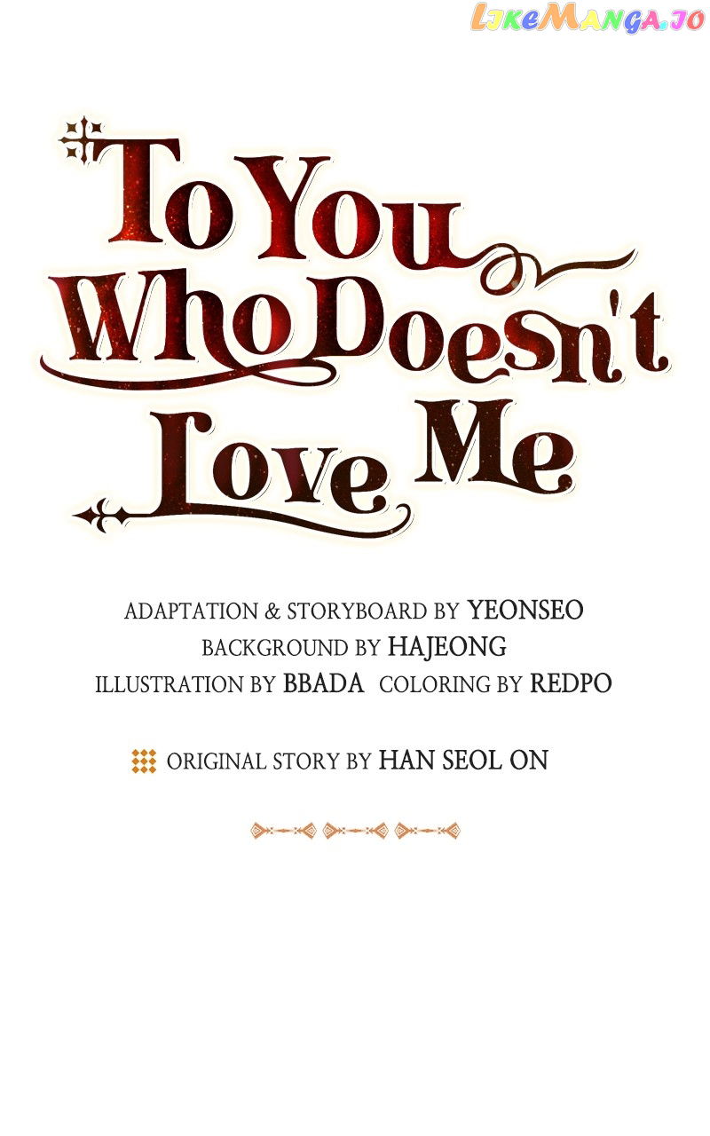 To You Who Never Loved Me Chapter 65 - page 12