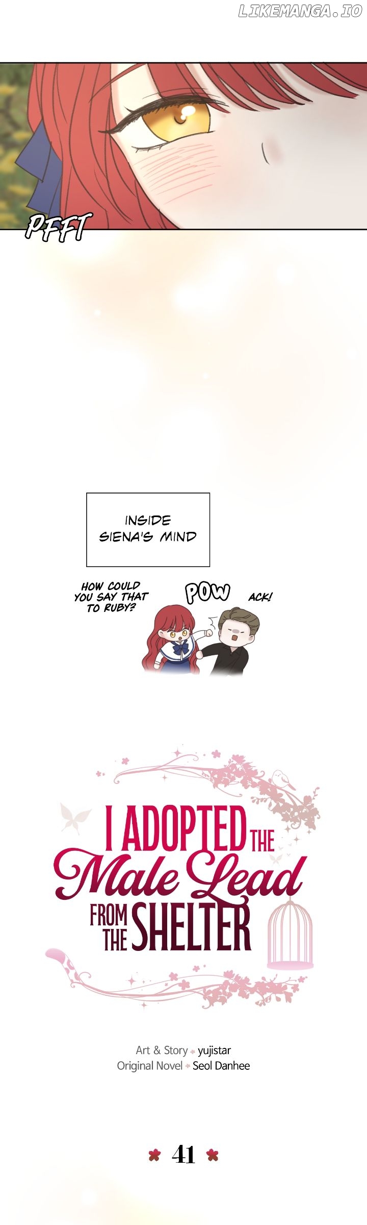 I Adopted a Male Lead From a Prison Shelter Chapter 41 - page 23