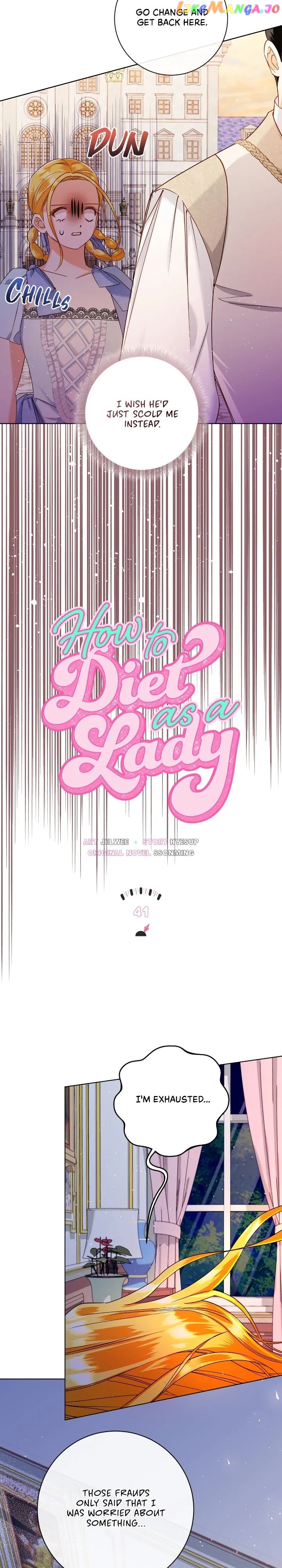 How to Diet as a Lady Chapter 41 - page 3