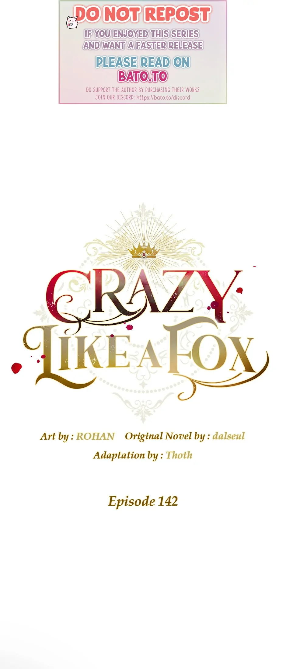 Crazy Like a Fox Chapter 142 - page 1