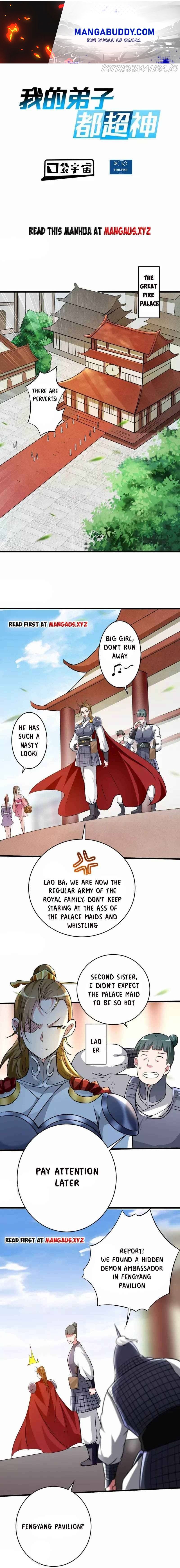 My disciples are super gods chapter 145 - page 1