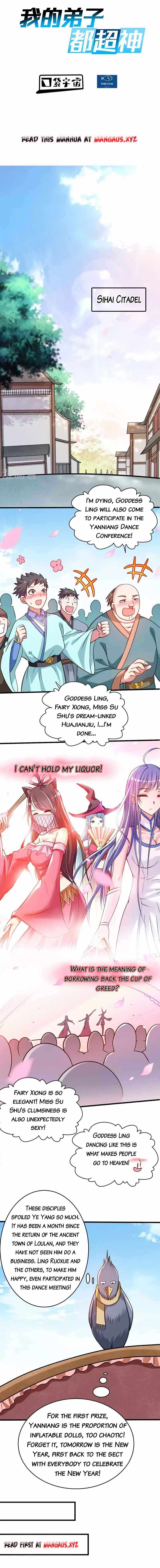 My disciples are super gods chapter 127 - page 1