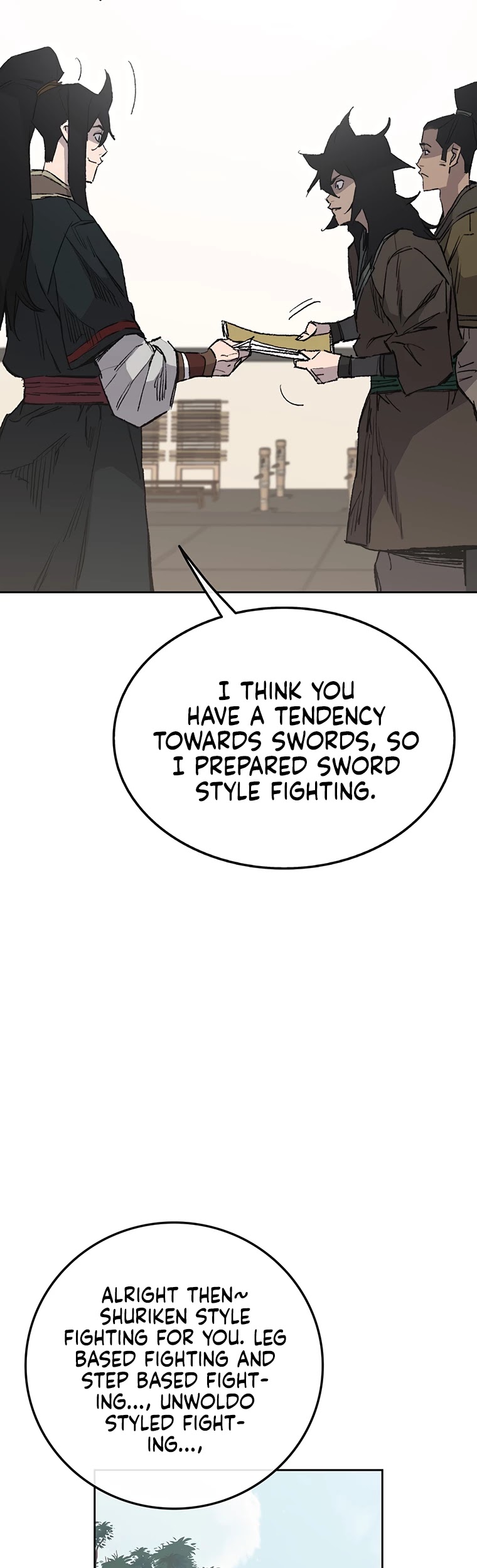The Undefeatable Swordsman chapter 85 - page 10
