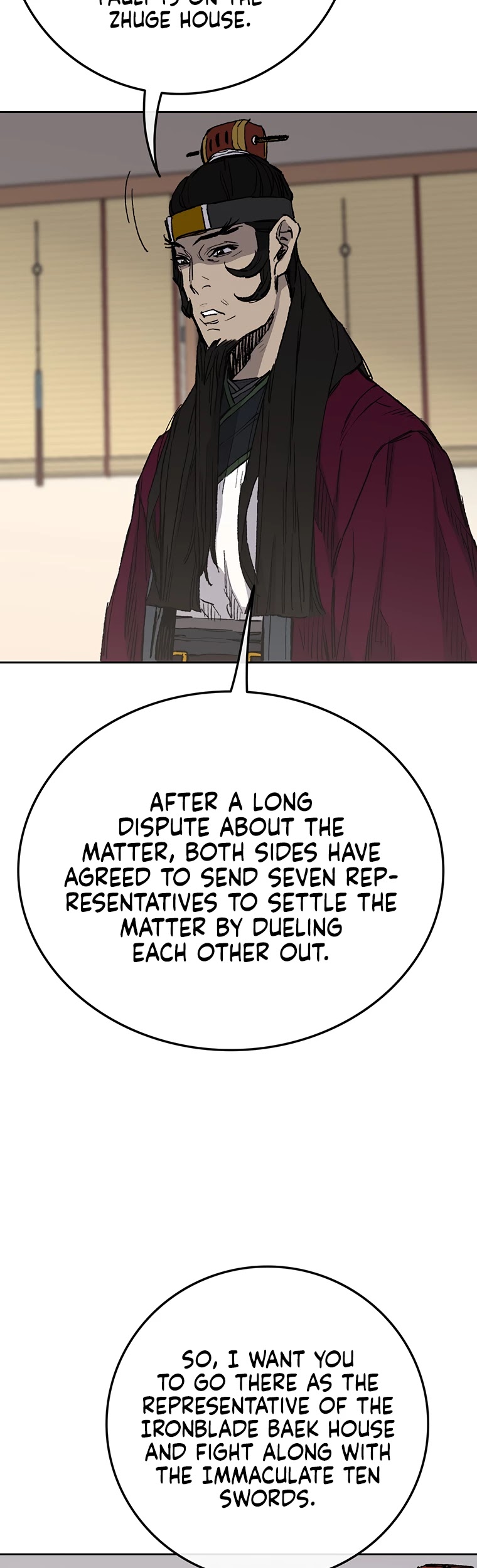 The Undefeatable Swordsman chapter 85 - page 3