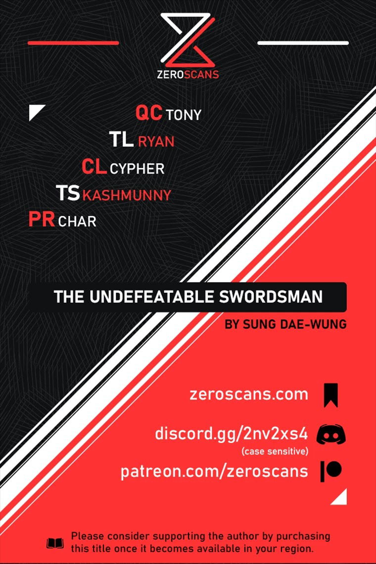 The Undefeatable Swordsman chapter 80 - page 1