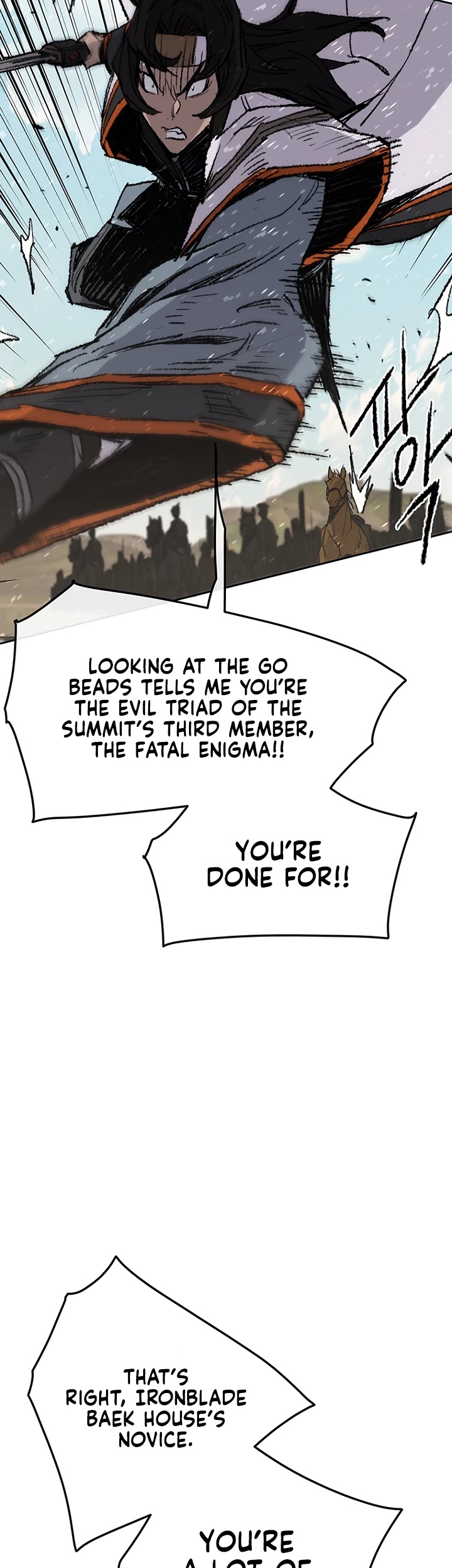 The Undefeatable Swordsman chapter 64 - page 17