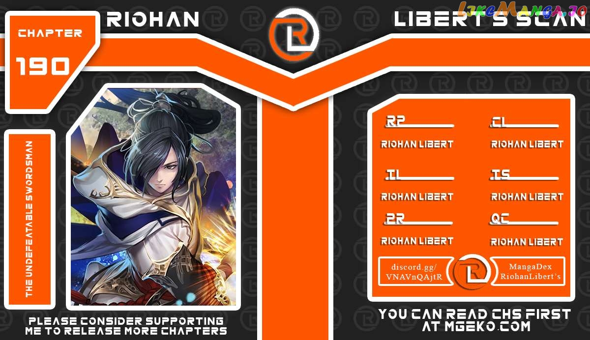The Undefeatable Swordsman Chapter 190 - page 2
