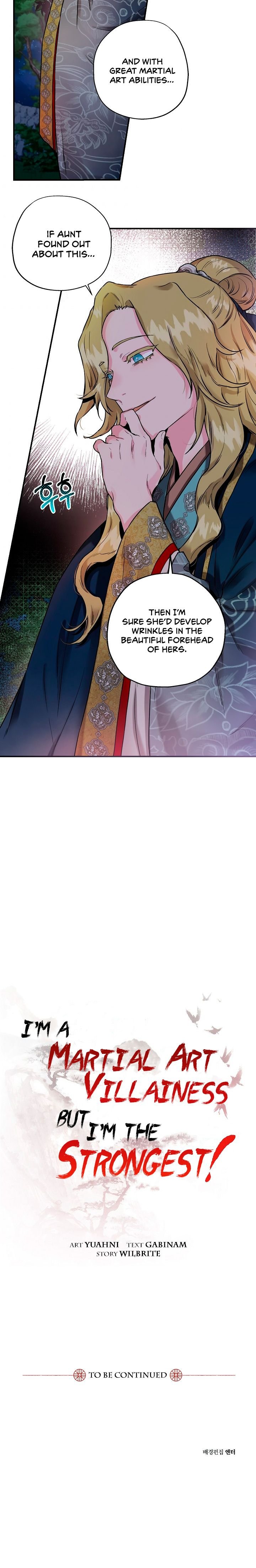 I’m a Martial Art Villainess but I’m the Strongest! Chapter 21 - page 13